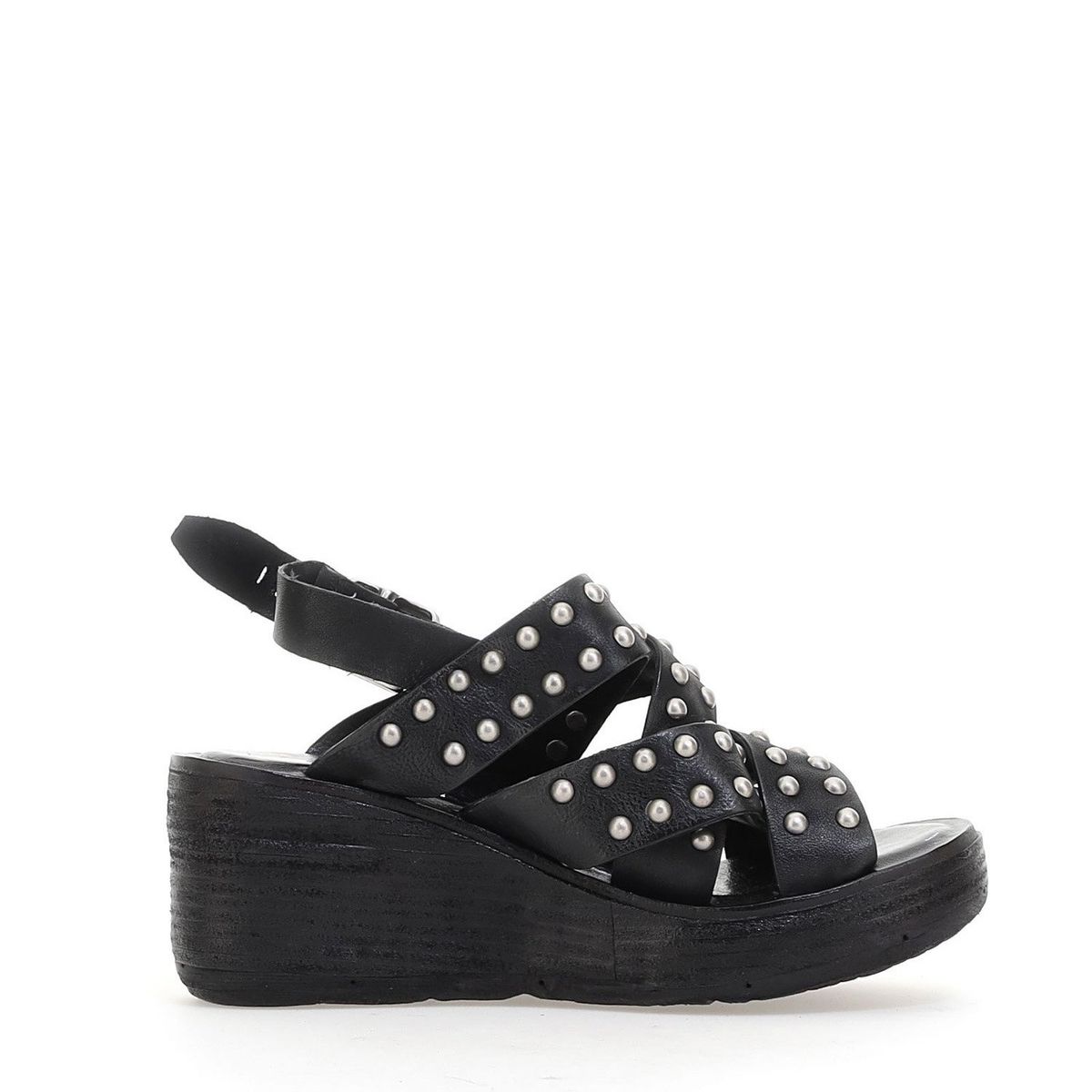 AS 98 - Sandalia Mujer Negro As 98