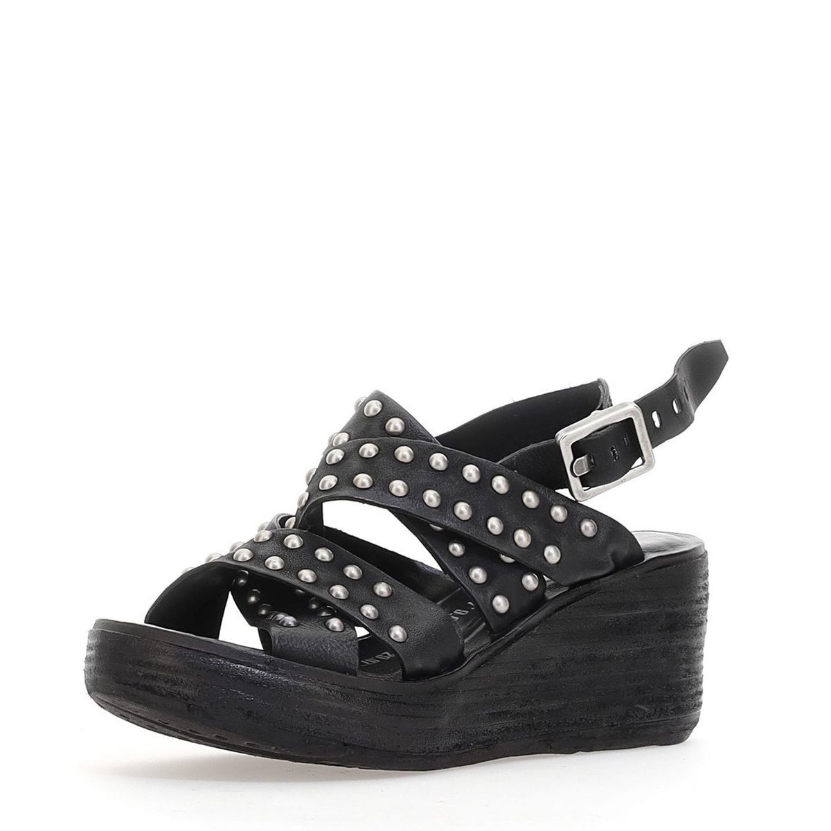 AS 98 - Sandalia Mujer Negro As 98