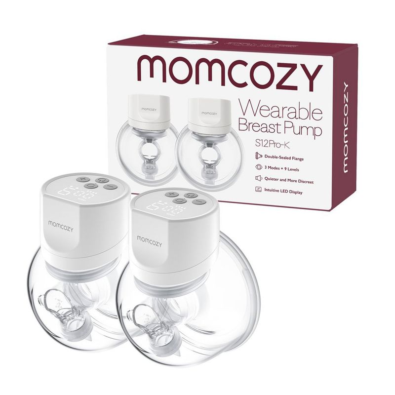 MOMCOZY - Extractor De Leche Doble S12 Momcozy