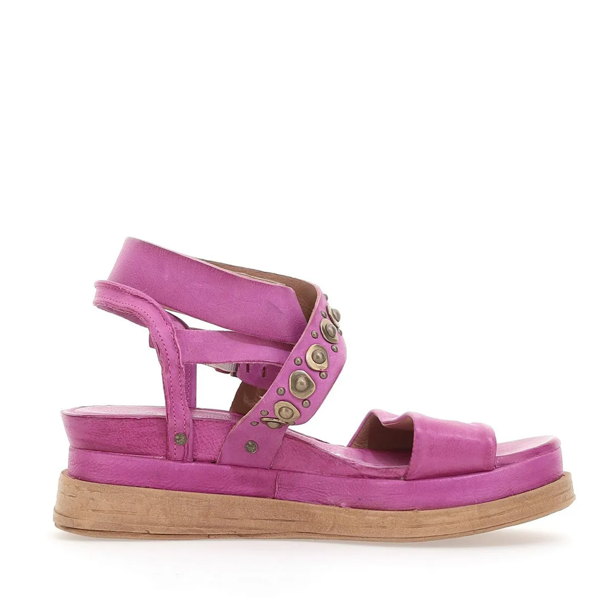 AS 98 - Sandalia Mujer Cuero Rosado As 98