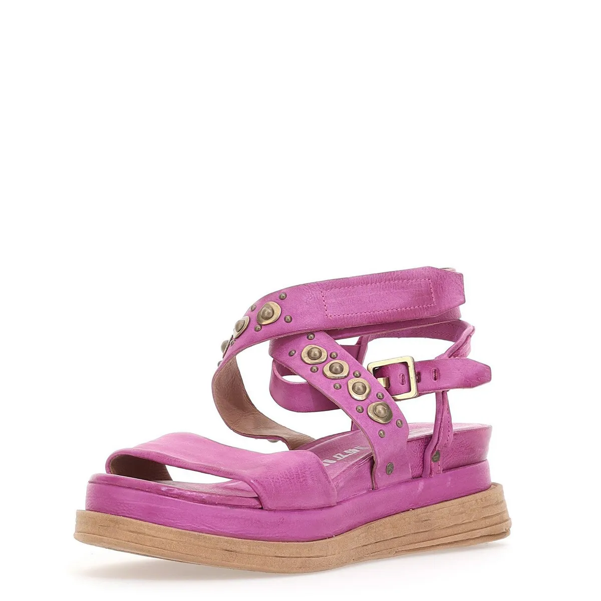 AS 98 - Sandalia Mujer Cuero Rosado As 98