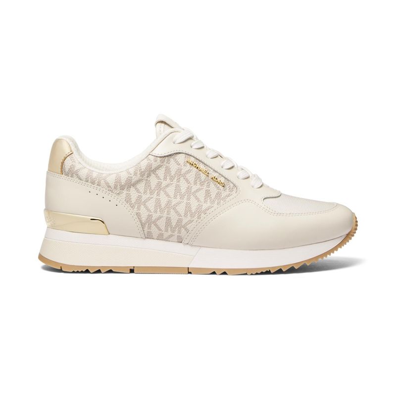 MICHAEL KORS - Zapatilla Urbana Mujer Cuero Blanco Michael Kors