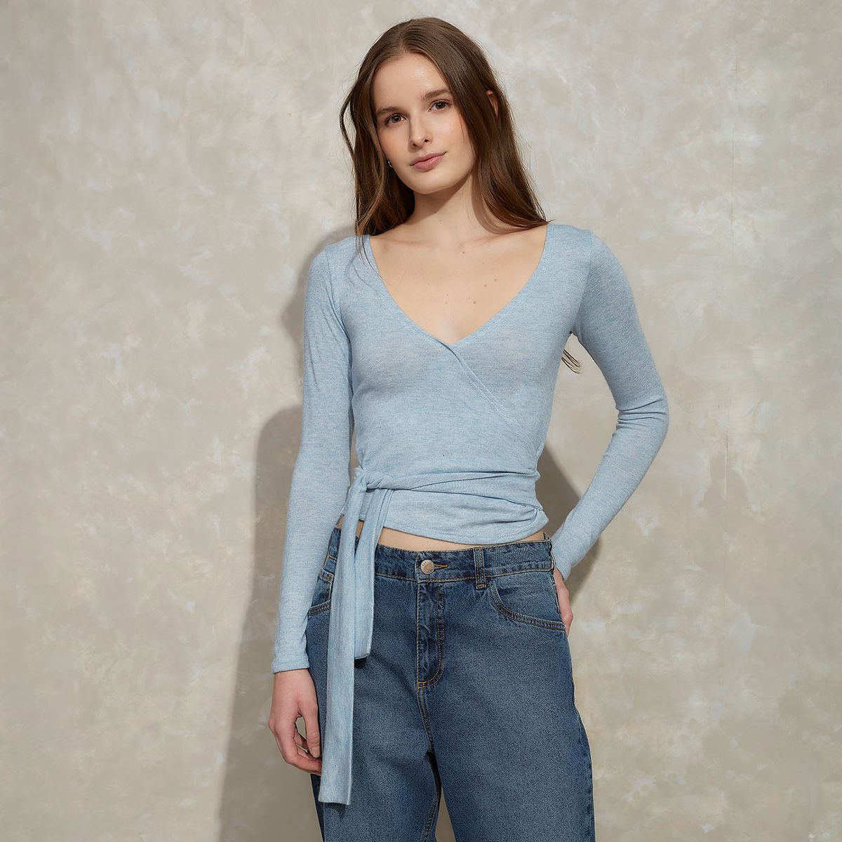 SYBILLA - Polera Manga Larga Mujer Sybilla