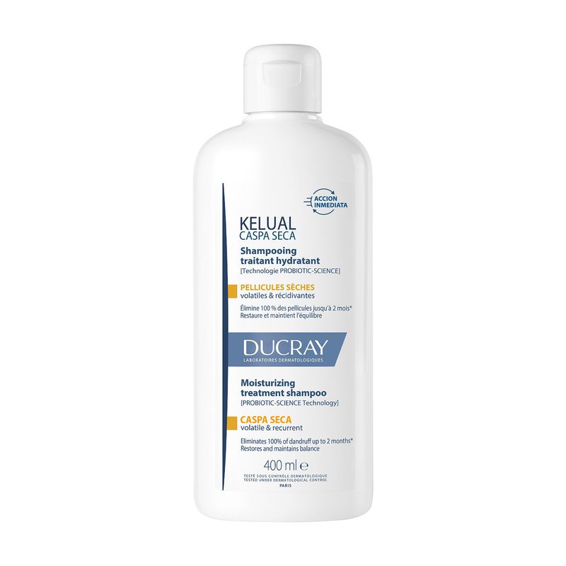DUCRAY - Shampoo Kelual Caspa Seca 400Ml Ducray