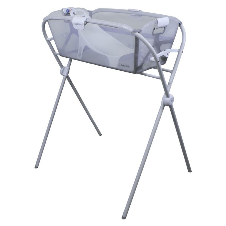 BEBESIT Bañera Flexi 3 en 1 Plegable + Soporte de