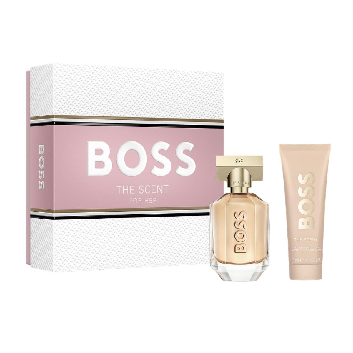 HUGO BOSS - Set BOSS The Scent Eau De Parfum Para Mujer 50 Ml + Body Lotion 75 Ml