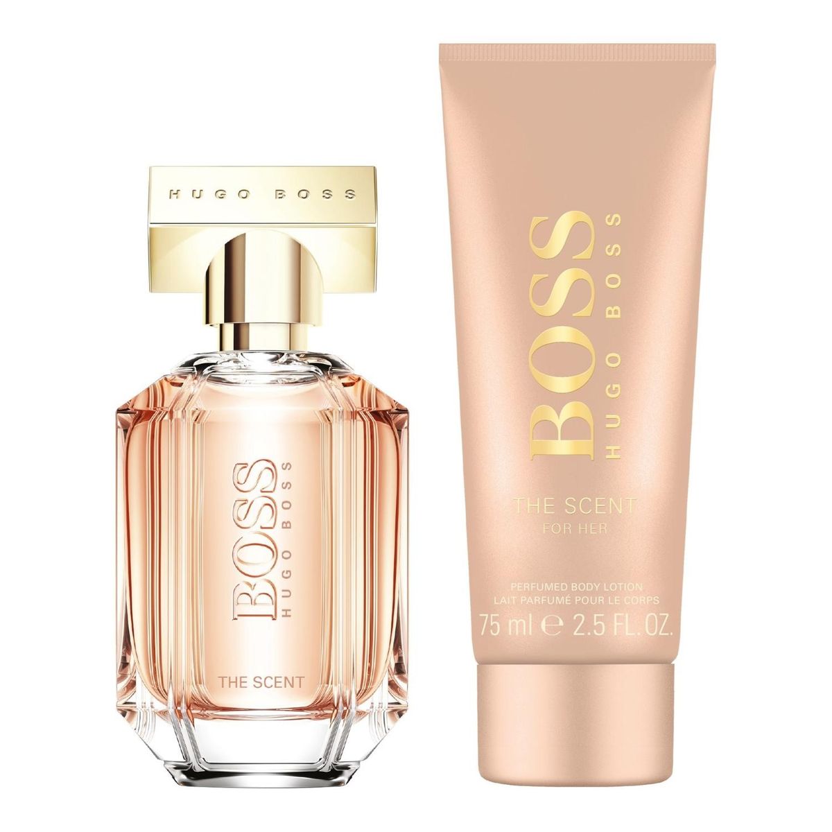 HUGO BOSS - Set BOSS The Scent Eau De Parfum Para Mujer 50 Ml + Body Lotion 75 Ml