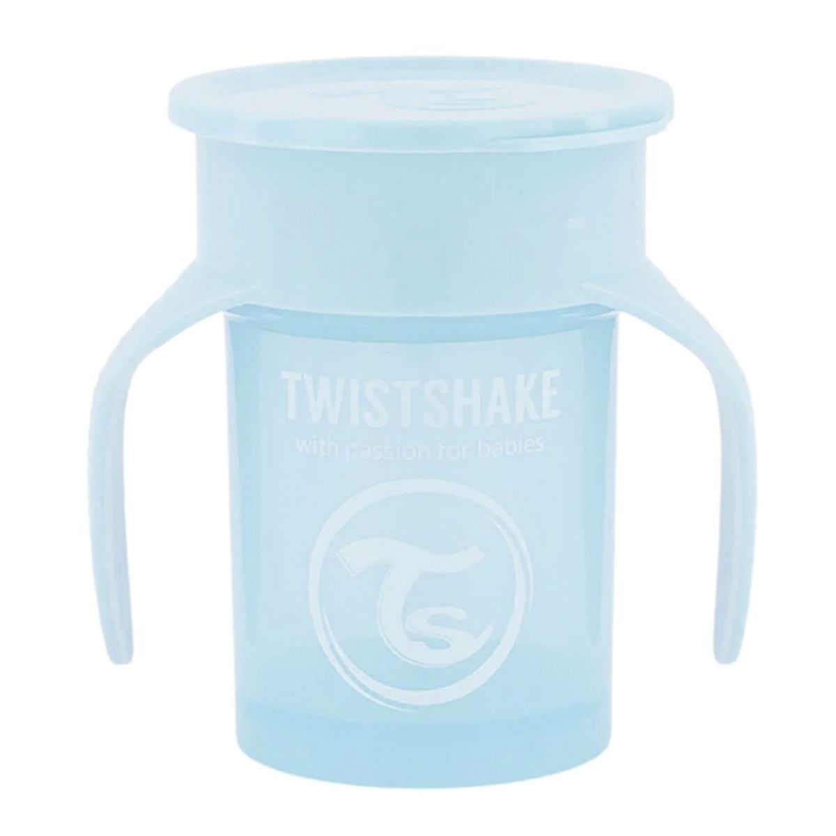 TWISTSHAKE - Vaso 230 ML Azul Pastel Twistshake