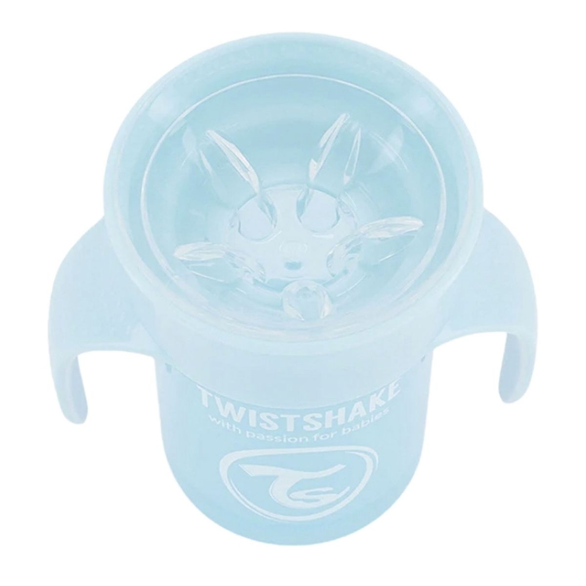 TWISTSHAKE - Vaso 230 ML Azul Pastel Twistshake