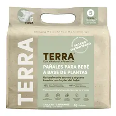 TERRA - Pañales Biodegradables XG