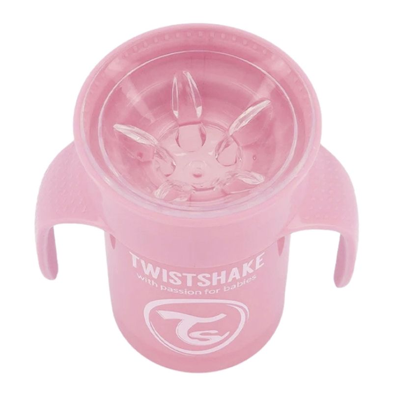 TWISTSHAKE - Vaso 230 Ml Rosa Pastel Twistshake