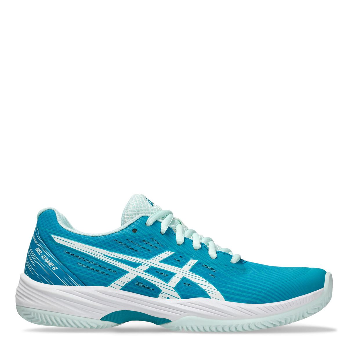 ASICS - Gel-Game Zapatilla Tenis Mujer Celeste Asics