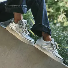 AS 98 - Zapatilla Urbana Mujer Plateado