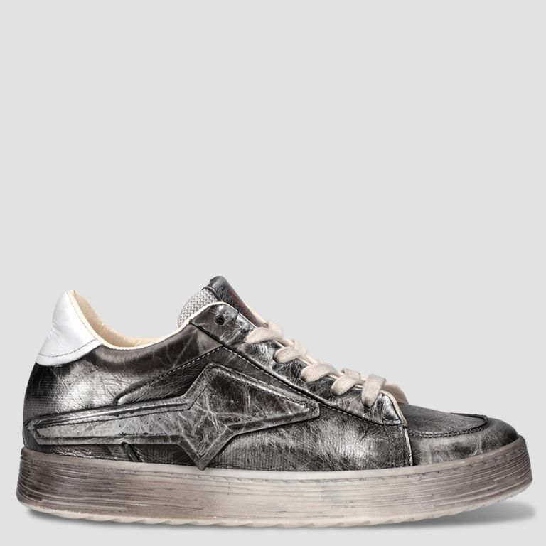 Zapatilla Urbana Mujer Plateado