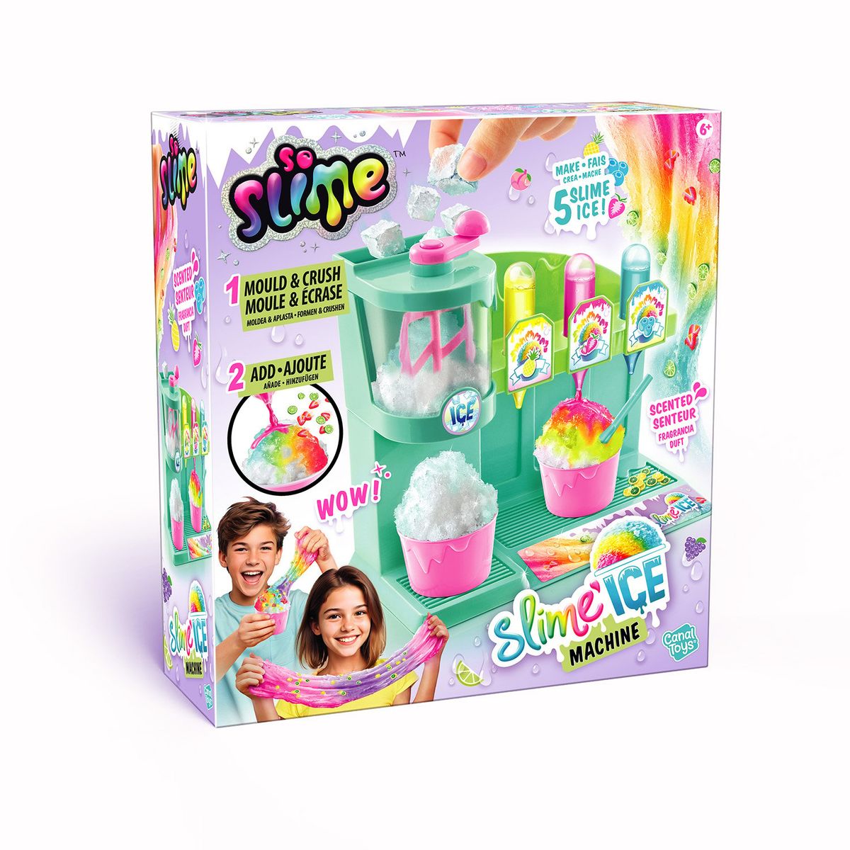 CANAL TOYS - Maquina Slime para Hacer Helados Canal Toys