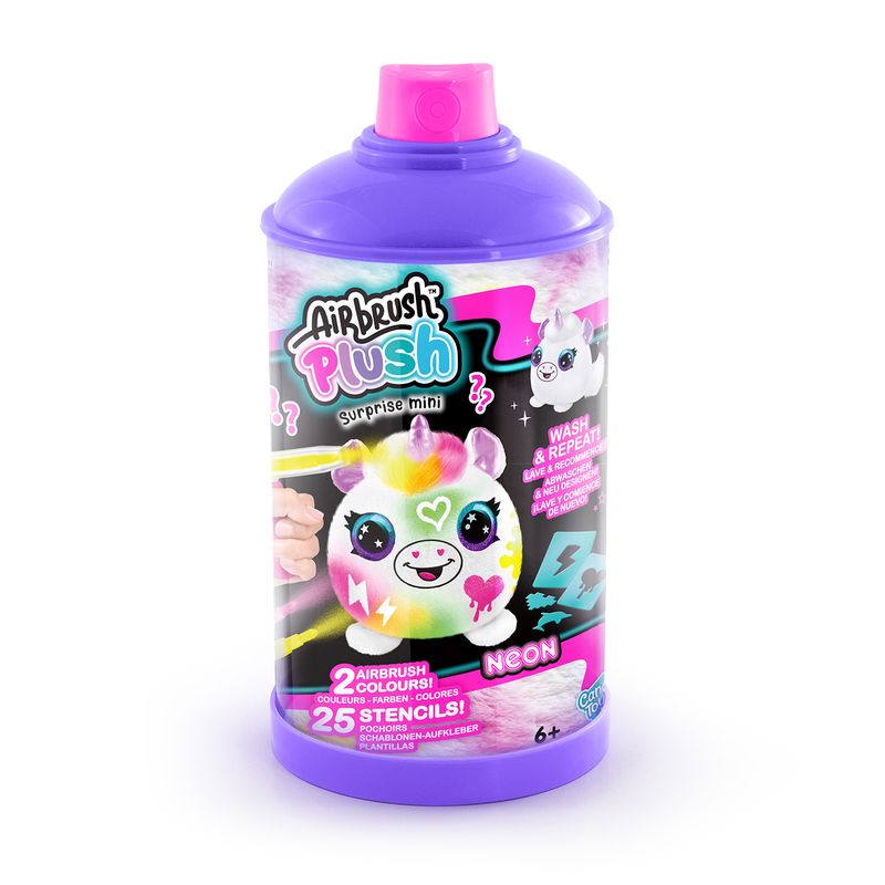 CANAL TOYS - Airbrush Plush Mini Neon Canal Toys