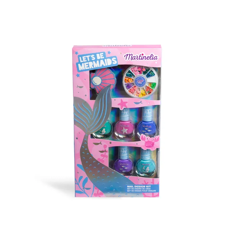 Kit de Uñas de Sirena para Niñas