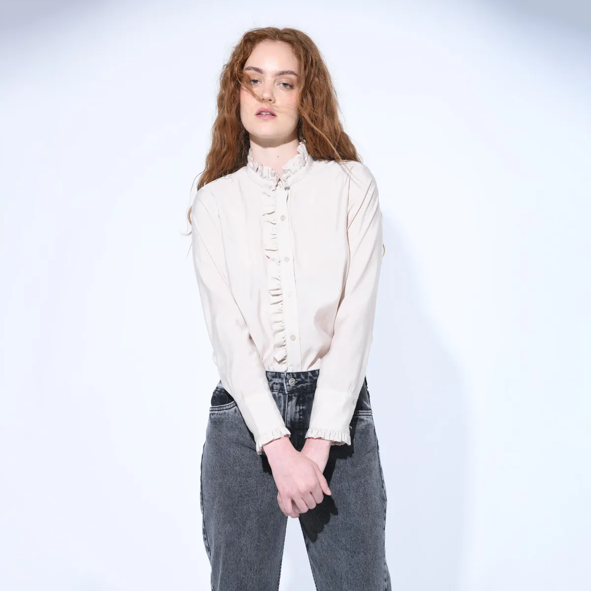 BRICK LONDON - Blusa Manga Larga Mujer