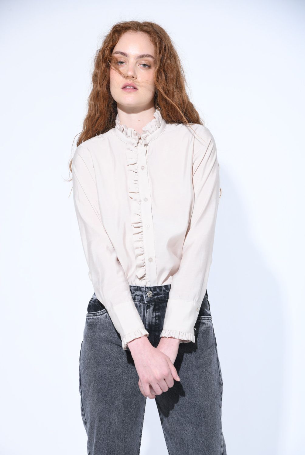 BRICK LONDON - Blusa Manga Larga Mujer