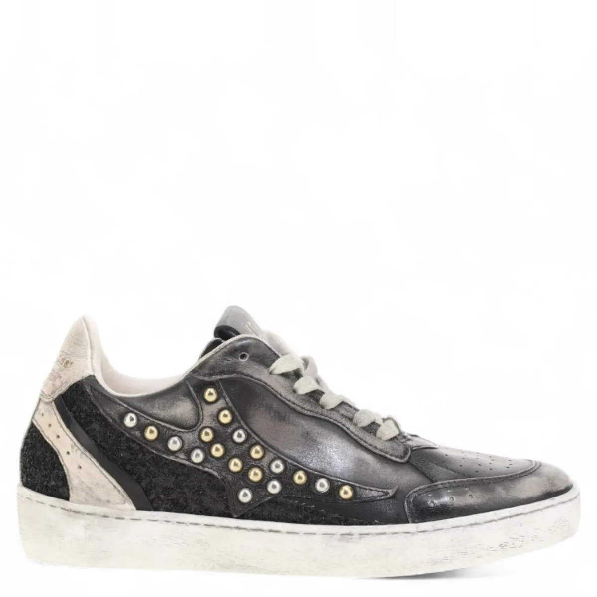 AS 98 - Zapatilla Urbana Mujer Cuero Gris As 98
