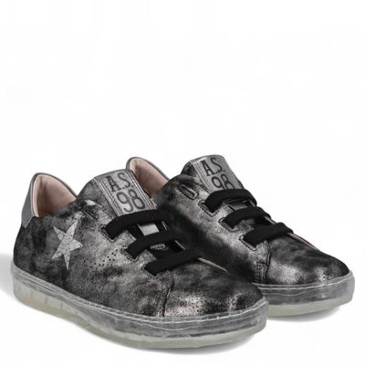 Imagen 1 del producto Zapatilla Urbana Mujer Cuero Gris