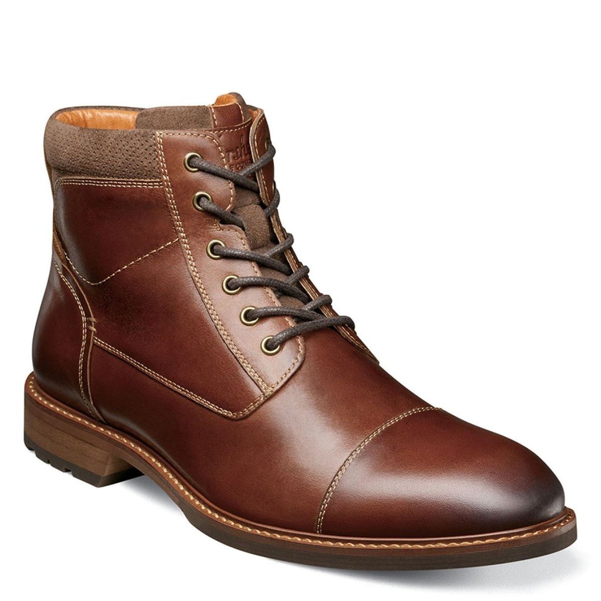 FLORSHEIM - Lodge Botín Hombre Cuero Café Florsheim