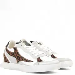 AS 98 - Zapatilla Urbana Mujer Cuero Animal Print