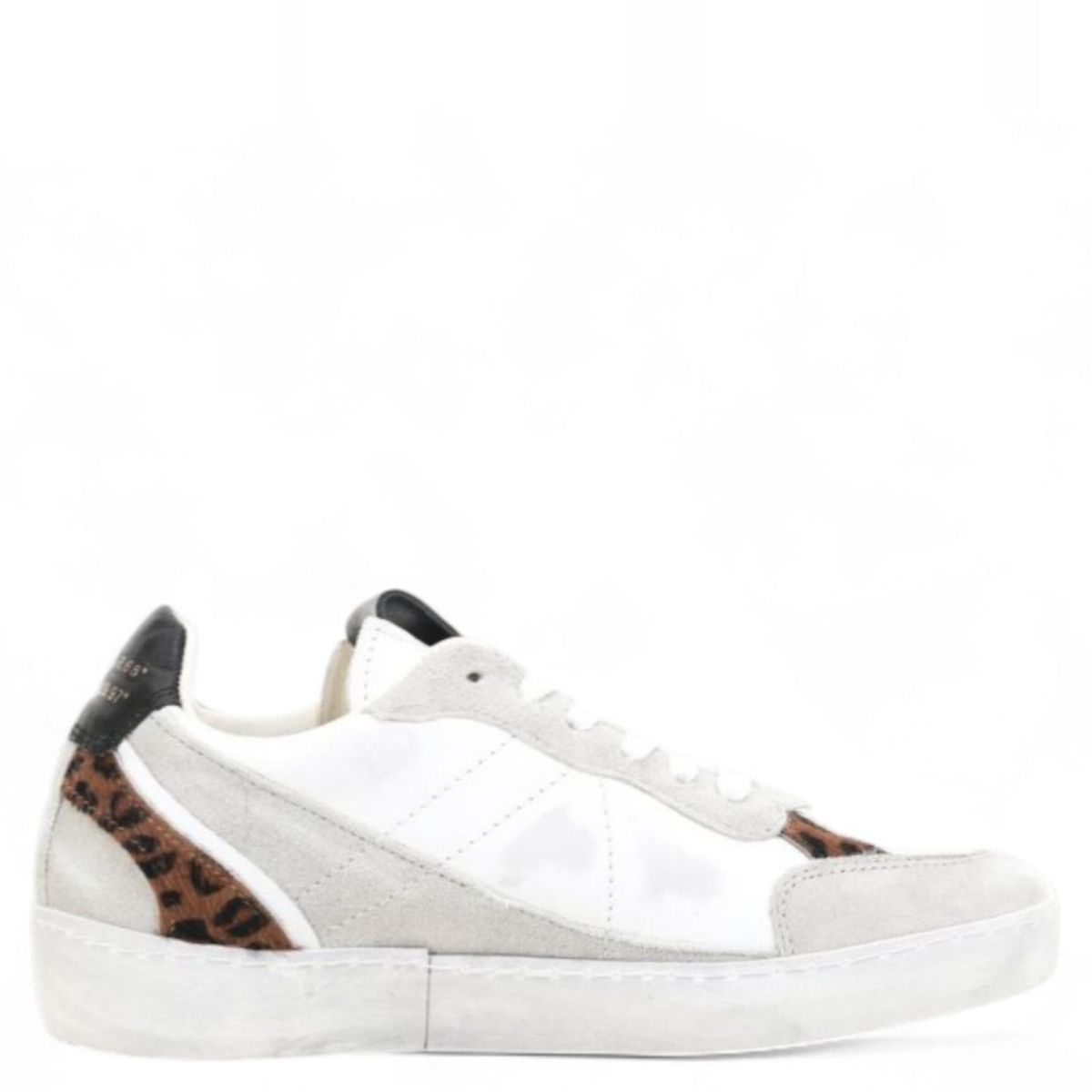 AS 98 - Zapatilla Urbana Mujer Cuero Animal Print As 98