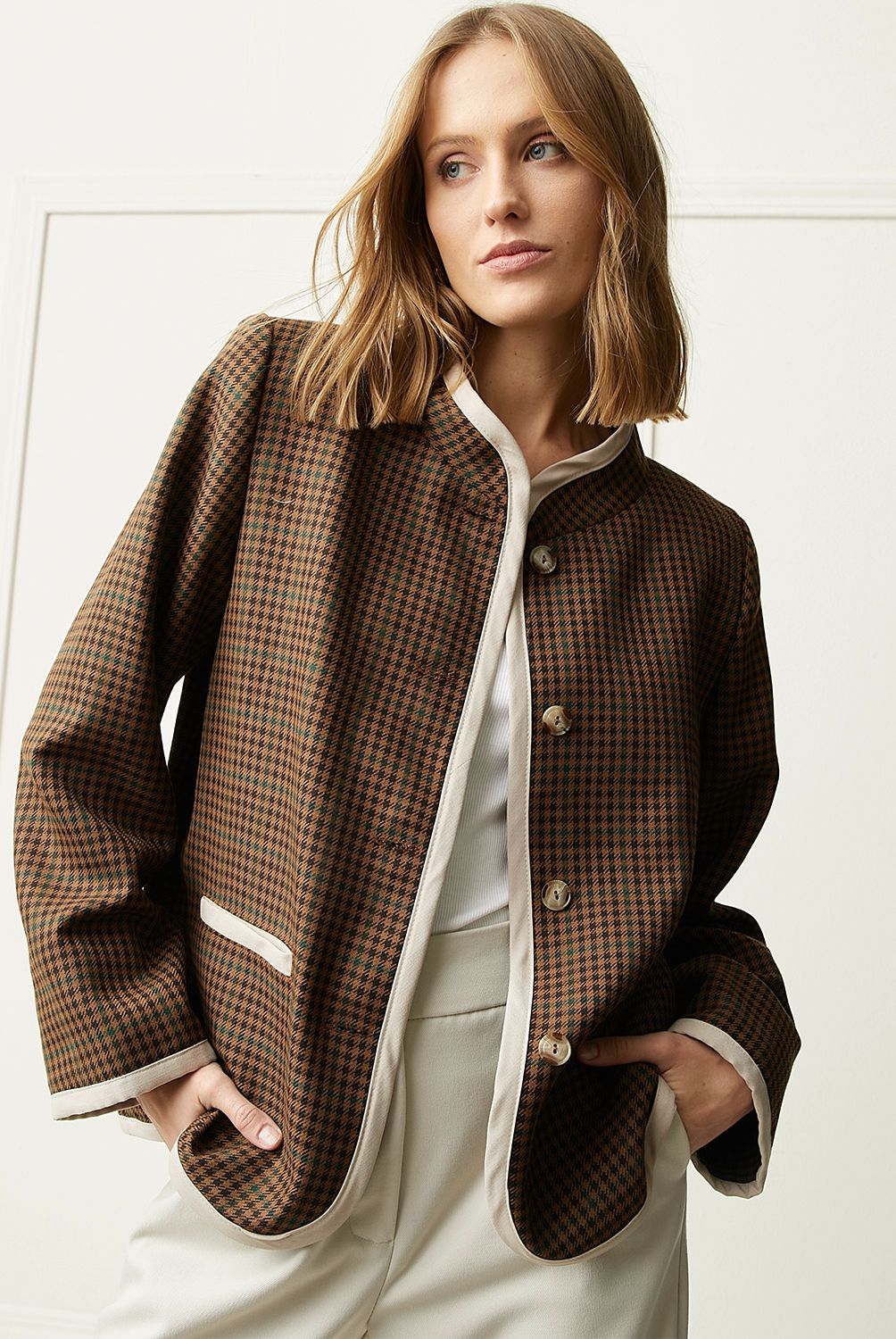 ROSSAMOLA - Blazer Lana Mujer Rossamola