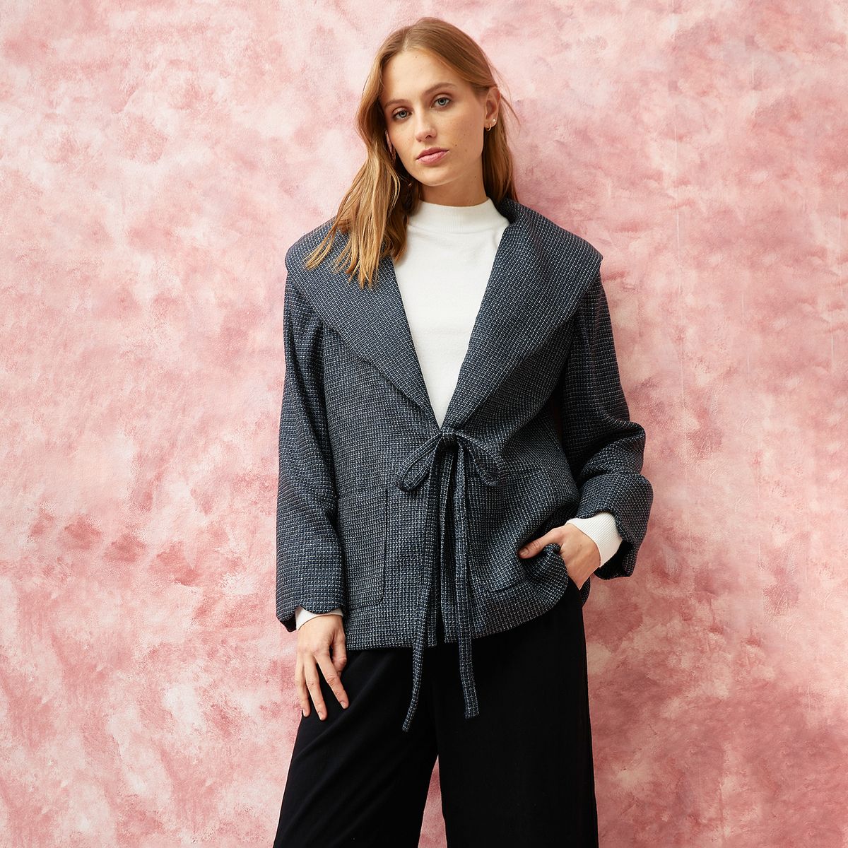 ROSSAMOLA - Blazer Lana Mujer Rossamola