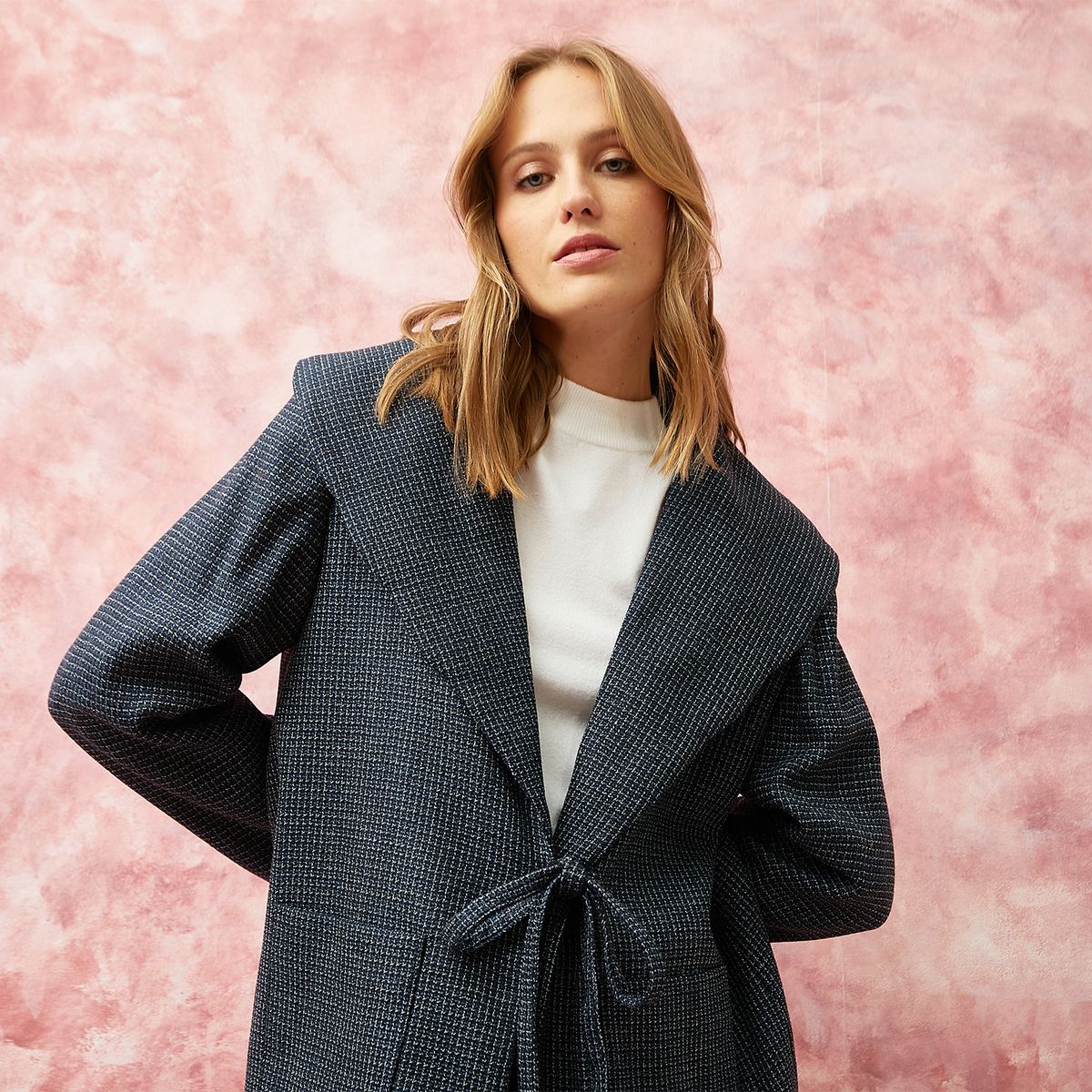 ROSSAMOLA - Blazer Lana Mujer Rossamola