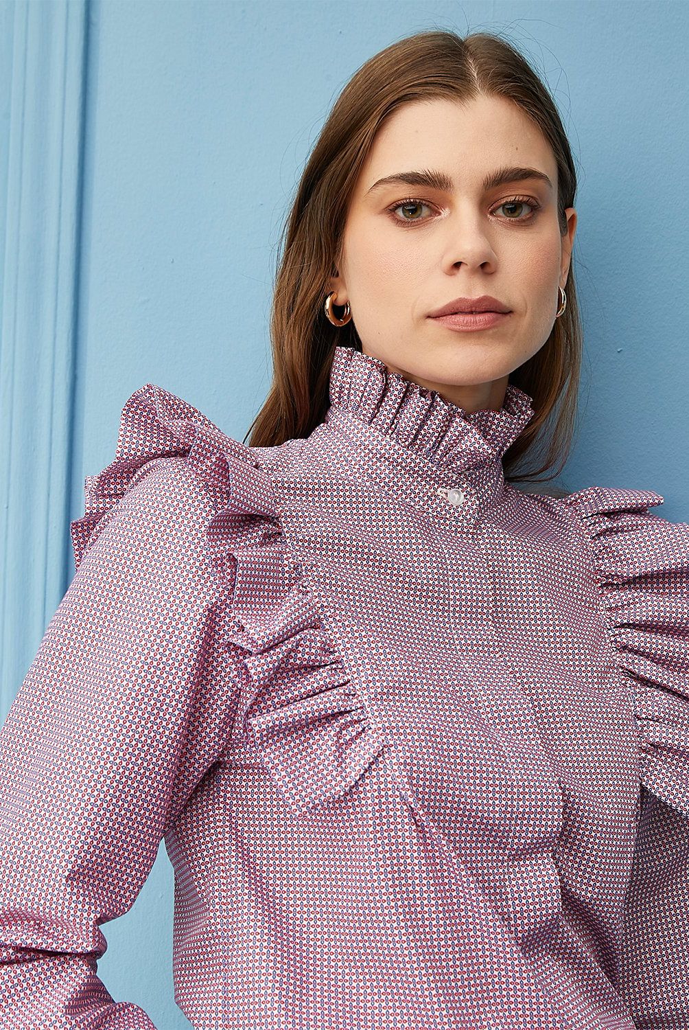 CAER EN GRACIA - Blusa Manga Larga Mujer