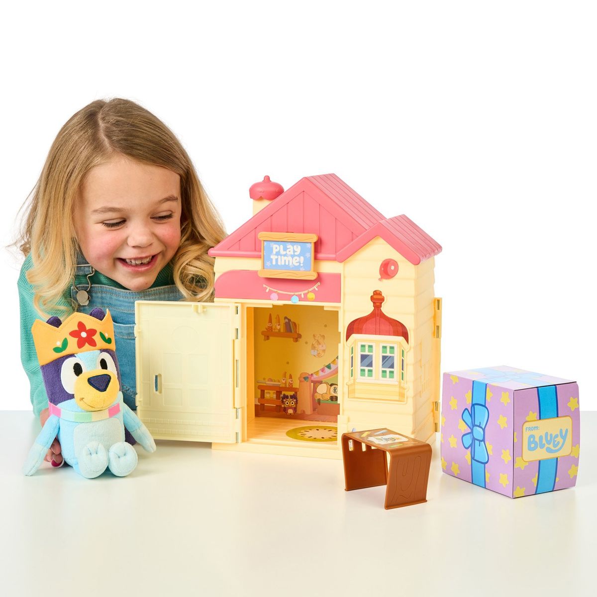 BLUEY - Casa Con Peluche Sorpresa Bluey