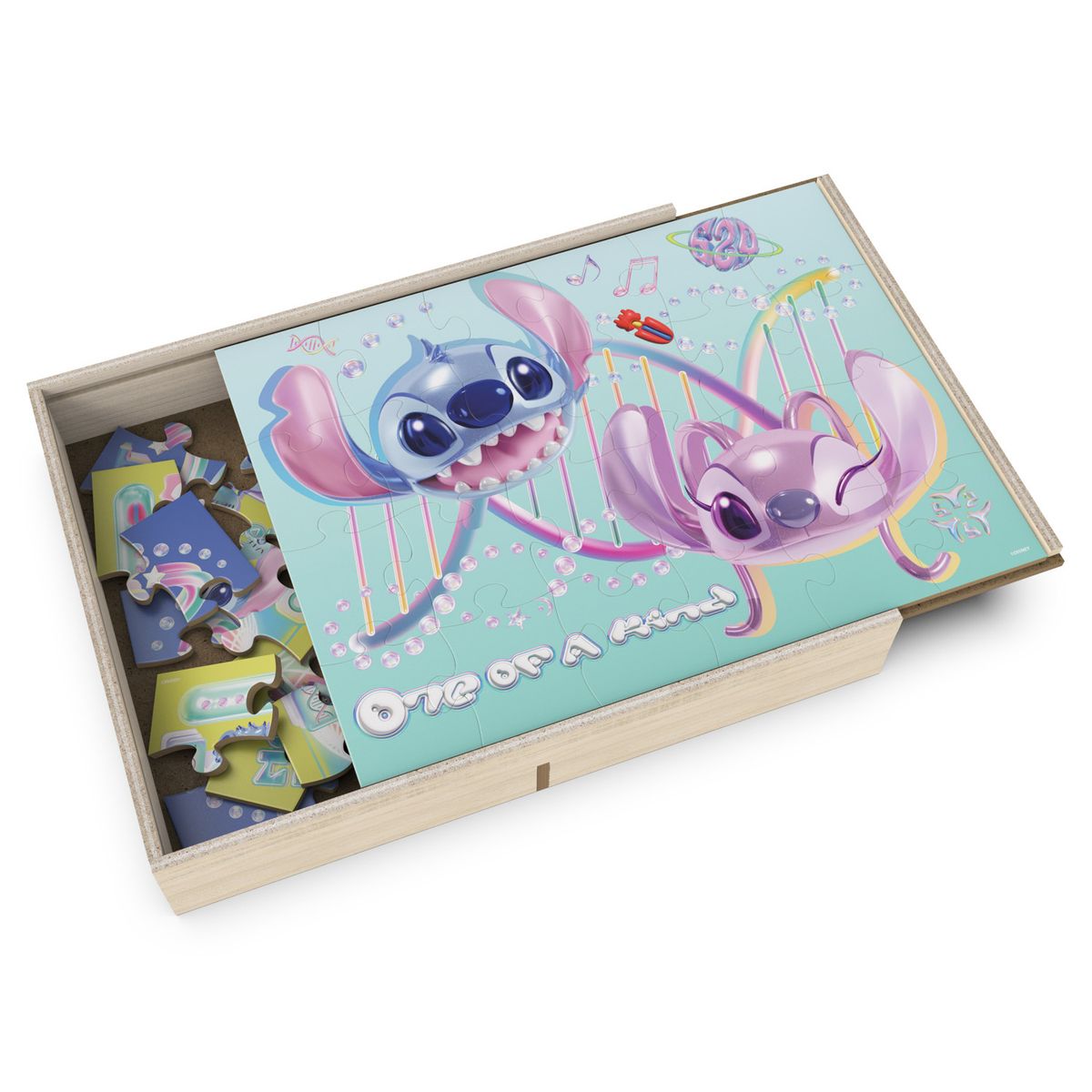 LILO & STITCH - Puzzle Stitch De Madera 5 En 1 Lilo & Stitch