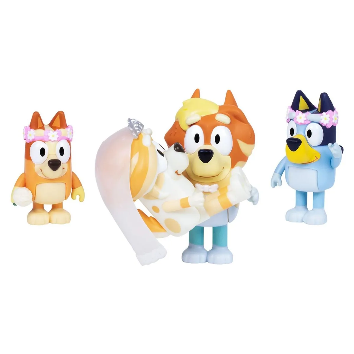 BLUEY - Pack De 4 Figuras S10 Bluey