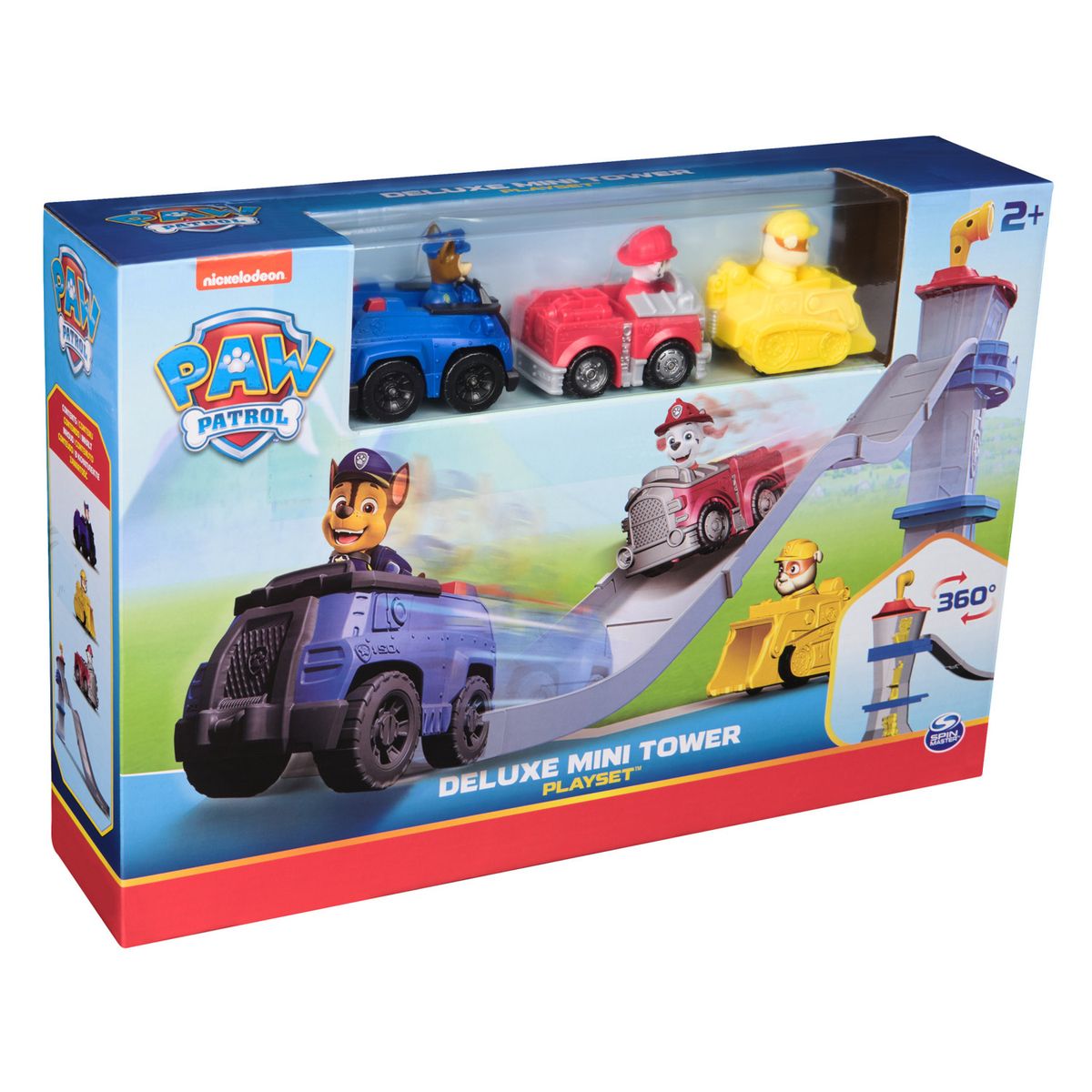 PAW PATROL - Mini Torre Con 3 Autos Paw Patrol