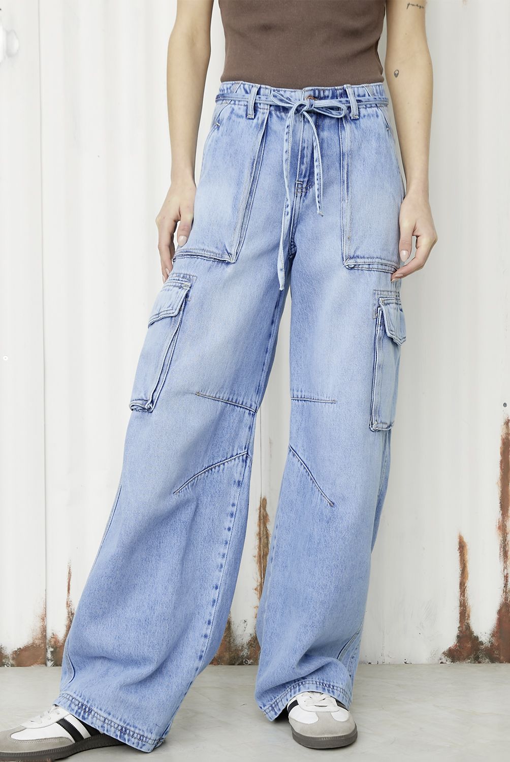 AMERICANINO - Jeans Baggy Mujer Americanino
