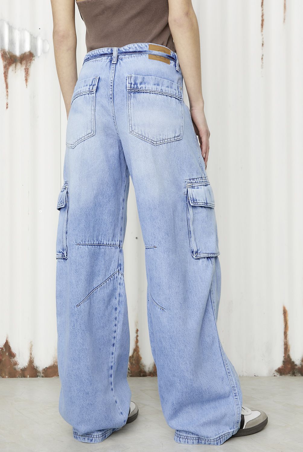 AMERICANINO - Jeans Baggy Mujer Americanino