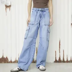 AMERICANINO - Jeans Baggy Mujer