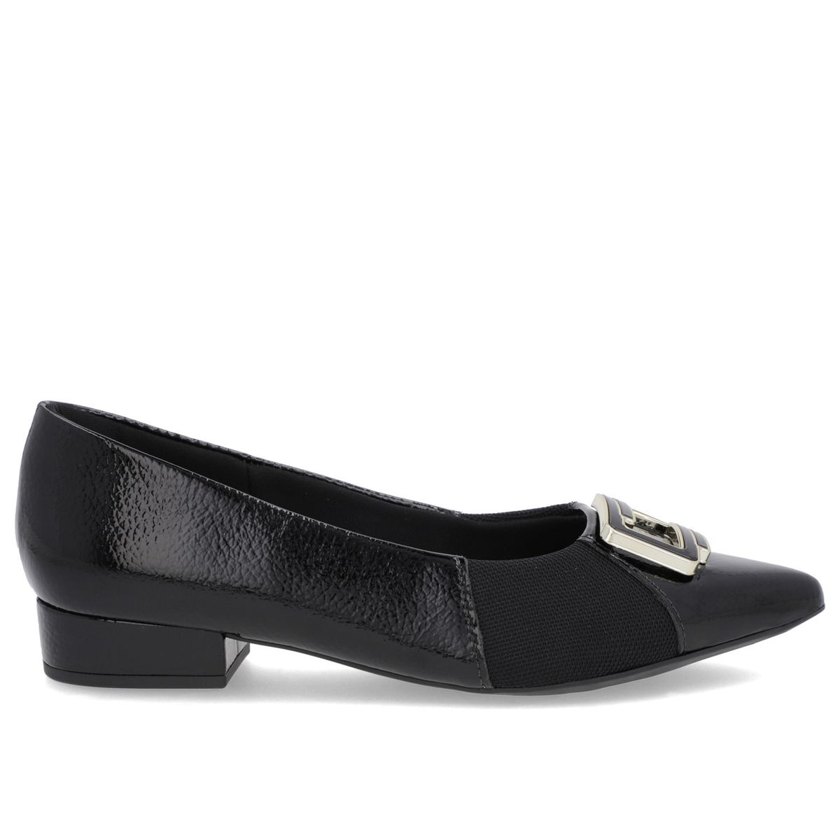 USAFLEX - Zapato Casual Mujer Cuero Negro Usaflex