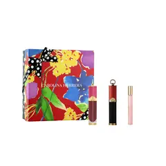 CAROLINA HERRERA - Estuche Good Girl Blush Eau de Parfum 10 ml + her 1092 Plum Tulip 5 ml + Fabulous Eyes The Mascara Black Smudgeproof 10 ml