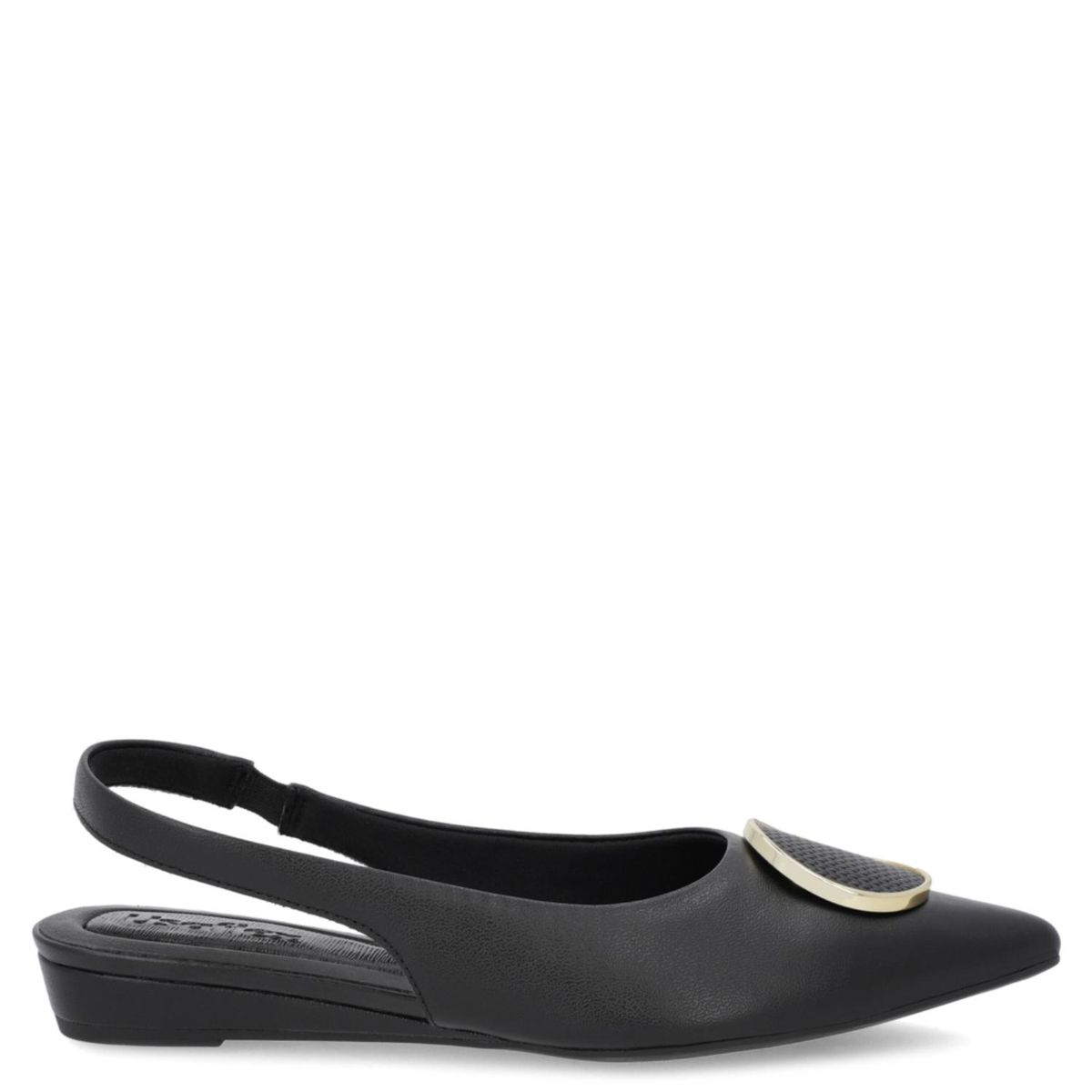 USAFLEX - Zapato Casual Mujer Cuero Negro Usaflex