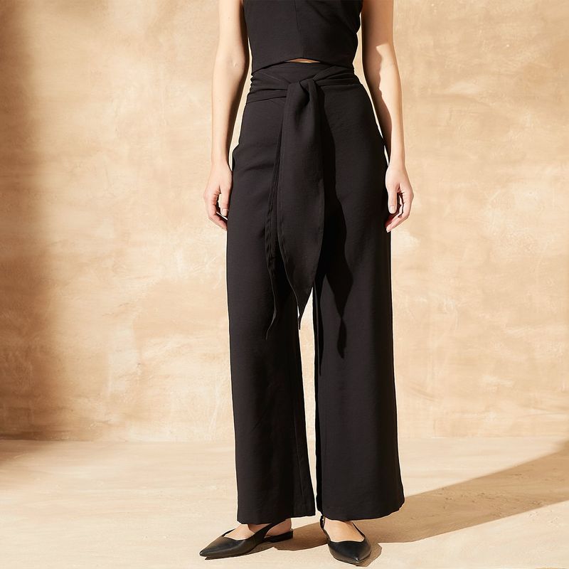 LA MURA - Pantalón Básico Tiro Alto Mujer La Mura