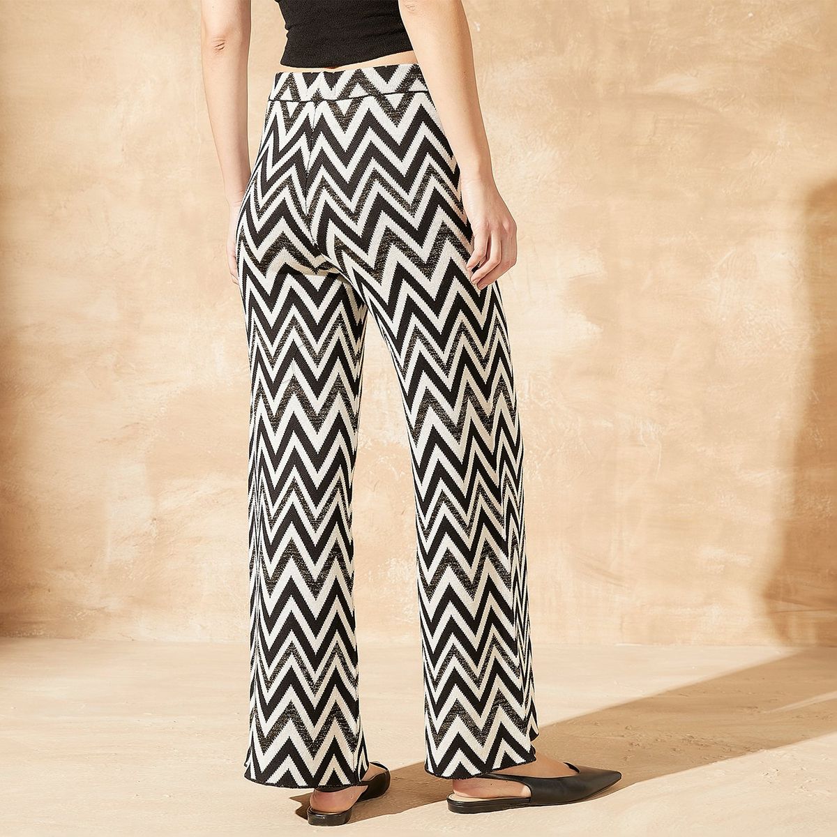 LA MURA - Pantalón Básico Tiro Alto Mujer La Mura