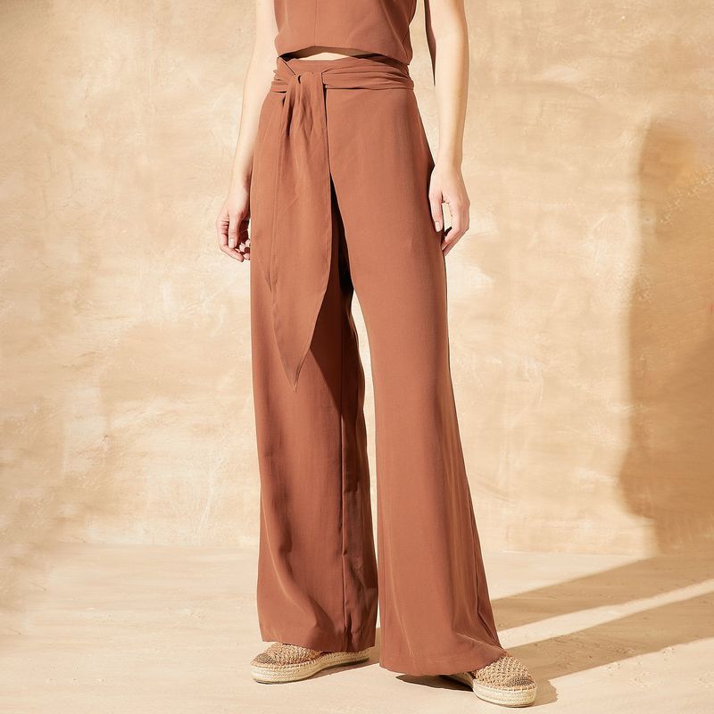 LA MURA - Pantalón Básico Tiro Alto Mujer La Mura