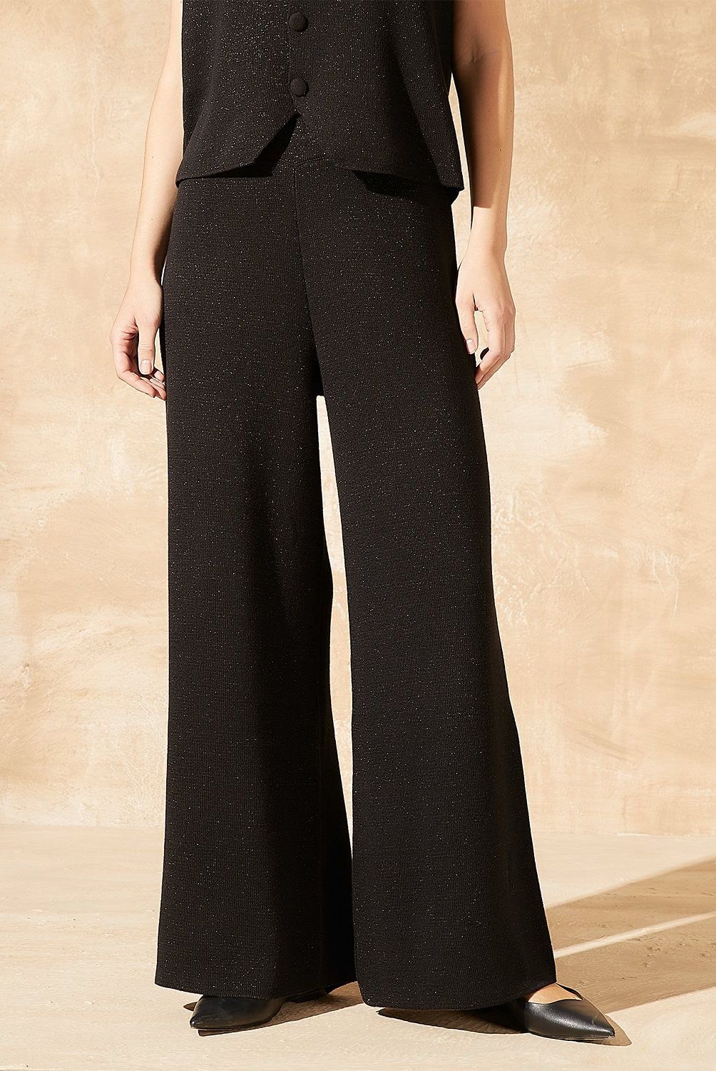 LA MURA - Pantalón Básico Tiro Alto Mujer La Mura