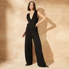 LA MURA - Pantalón Básico Tiro Alto Mujer