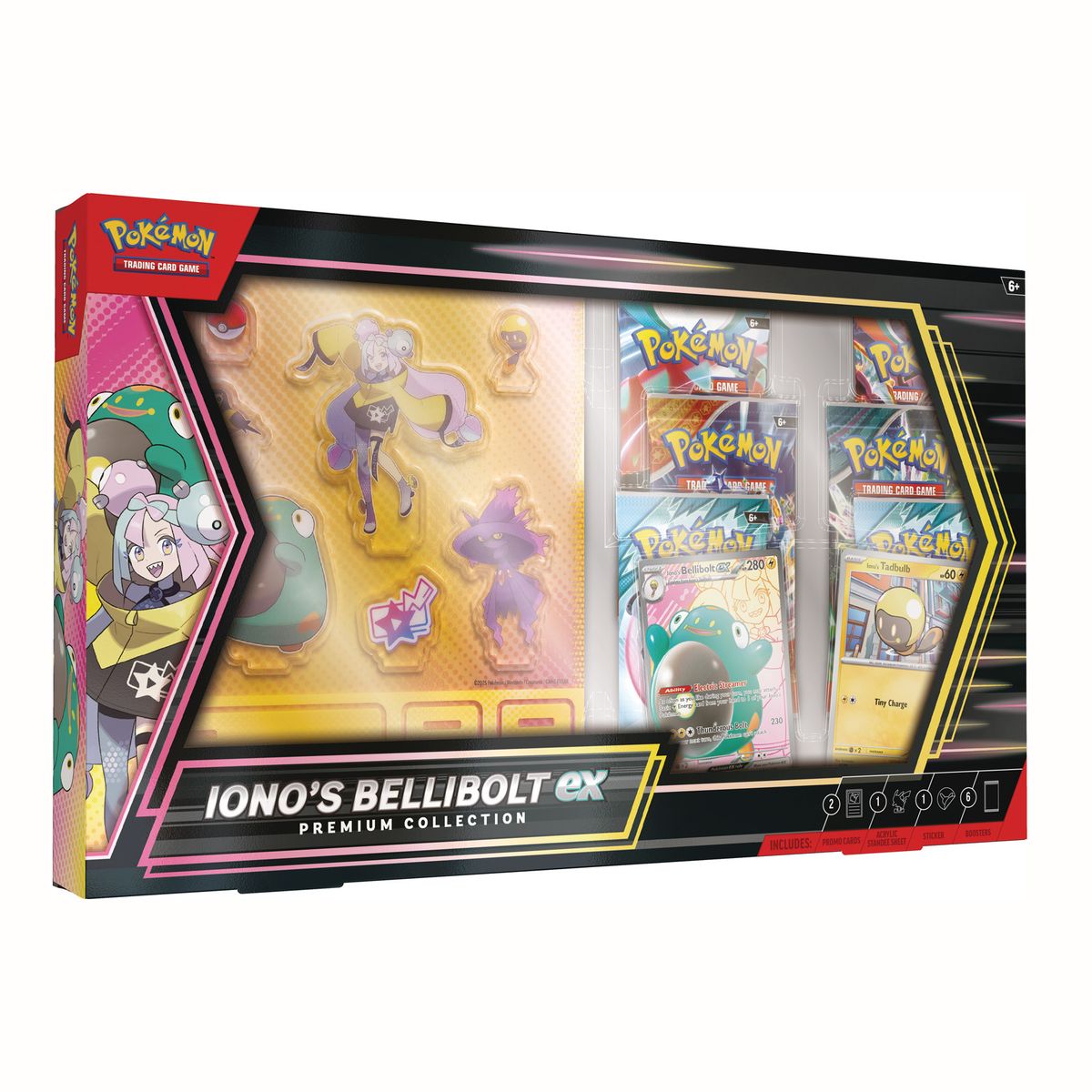 POKEMON - Tcg Cartas Pokemon Ionos Bellibolt Ex Premium Collection Español