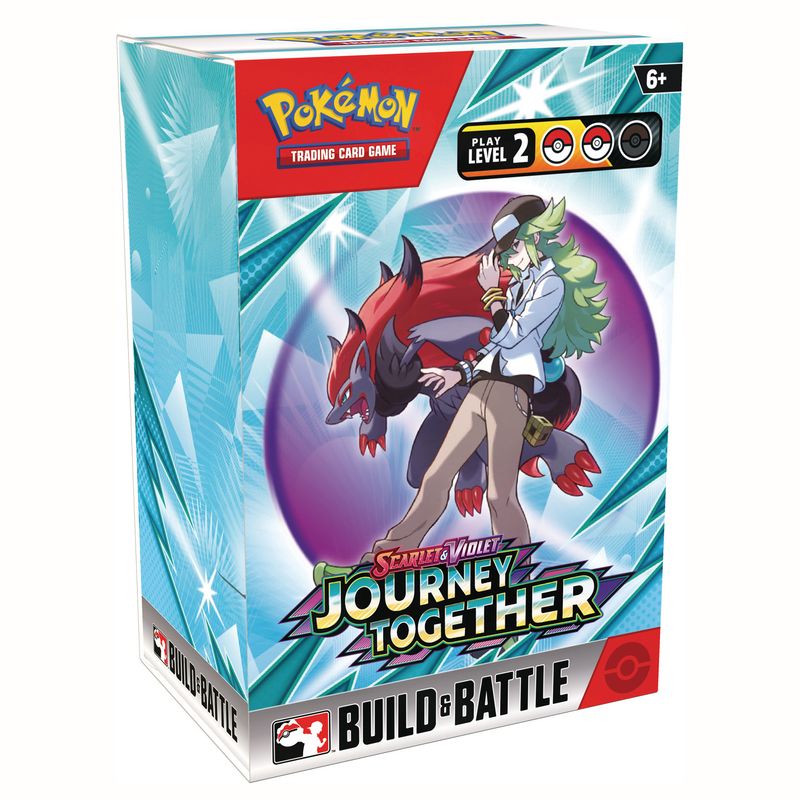 POKEMON - Tcg Cartas Pokemon Journey Together Build Battle Box Ingles