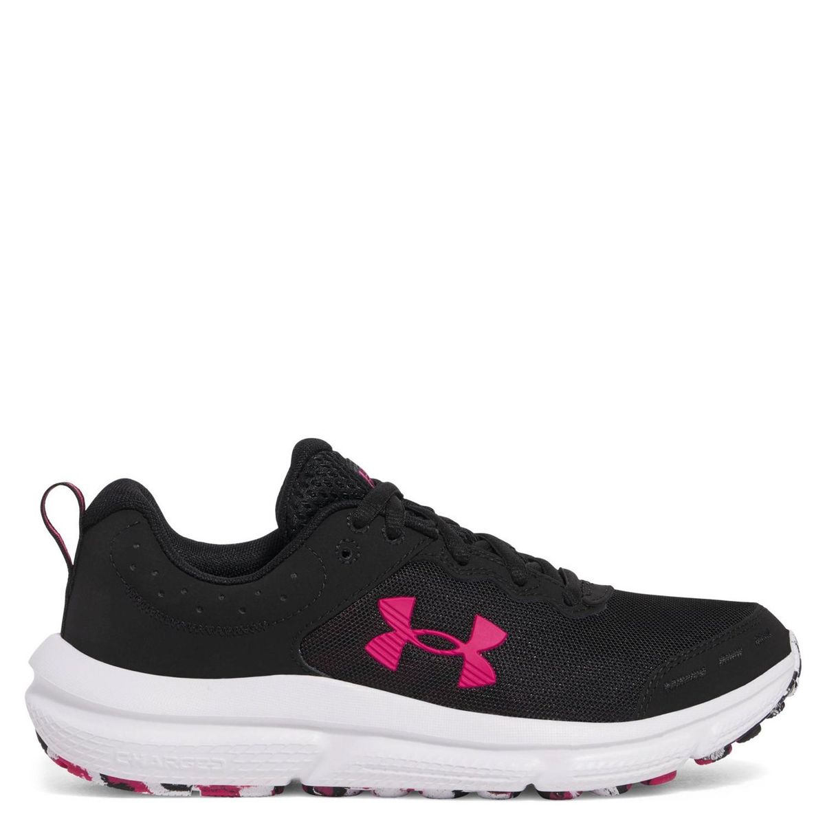 UNDER ARMOUR - W Charged Assert 10 Zapatilla Running Mujer Negro Under Armour